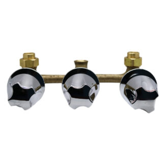 MEZCLADORA DE DUCHA CON MANIJA METÁLICA TIPO PP