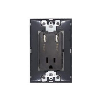 SIMON 25 TOMA DE CORRIENTE CON CARGADORES USB