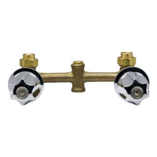 MEZCLADORA DE DUCHA CON MANIJA METÁLICA CROMADA