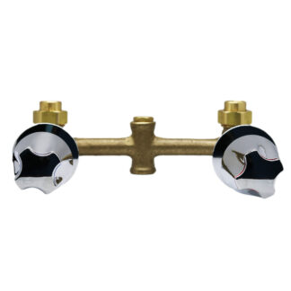 MEZCLADORA DE DUCHA CON MANIJA METÁLICA TIPO PP