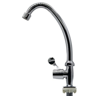 GRIFO DE LAVATRASTOS CROMADO MANIJA DE PALANCA