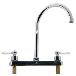 MEZCLADORA DE LAVATRASTOS MANIJA CERAMICA