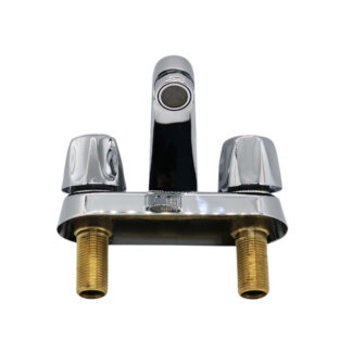 MEZCLADORA DE LAVAMANOS MANIJA CROMADA